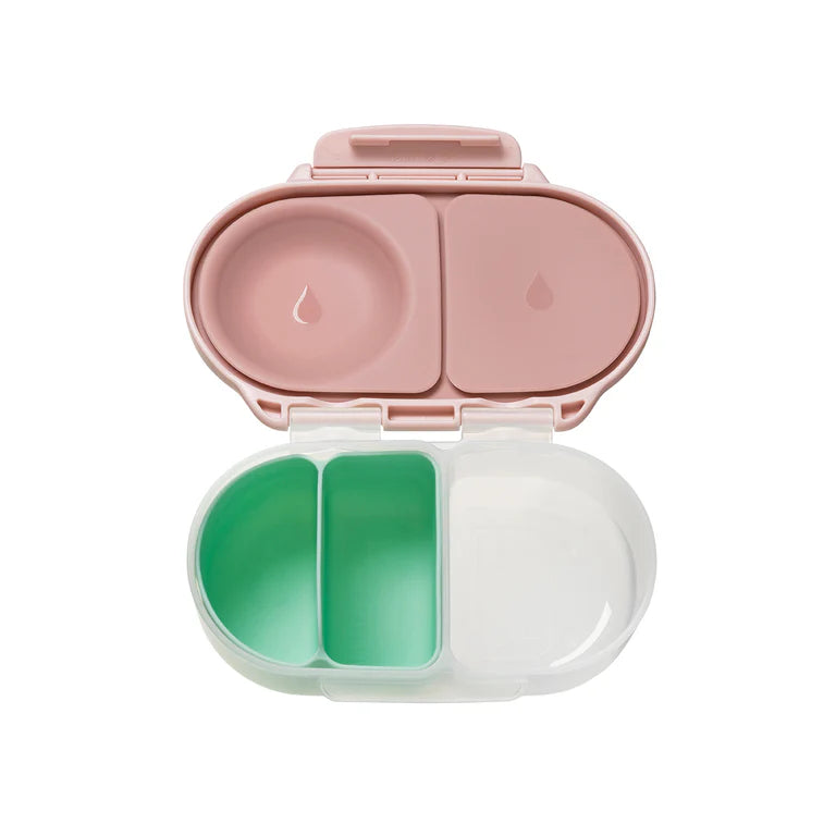 b.box Silicone Bento Buddy Snackbox  - Forest