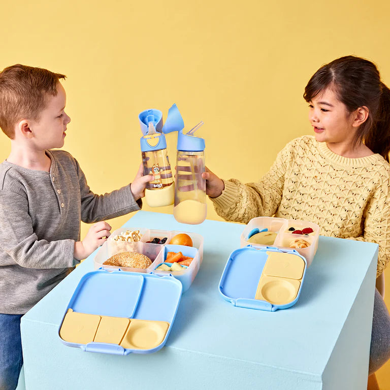 b.box Tritan Drink Bottle 600ml - Bluey