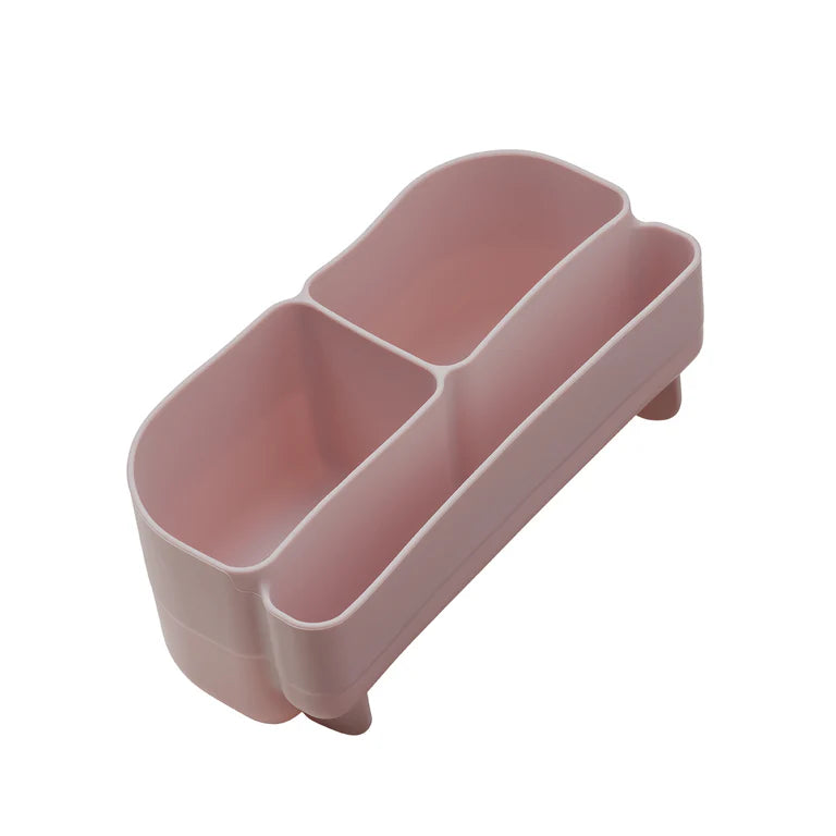 b.box Silicone Bento Mini Lunchbox Tray - Berry