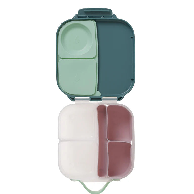 b.box Silicone Bento Mini Lunchbox Tray - Forest