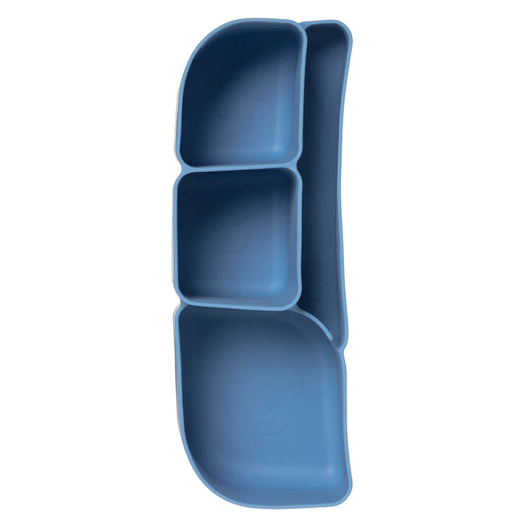 b.box Silicone Bento Lunchbox Tray - Ocean