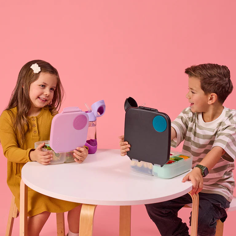 b.box Silicone Bento Lunchbox Tray - Berry