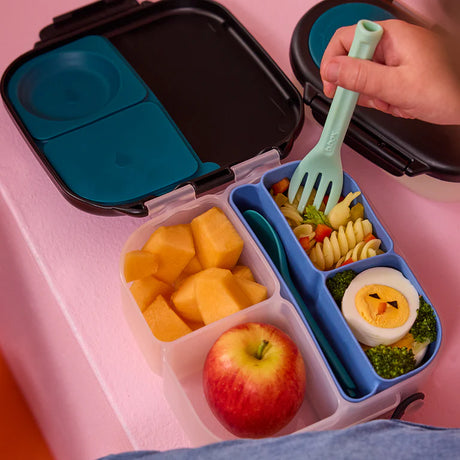 b.box Silicone Bento Mini Lunchbox Tray - Ocean