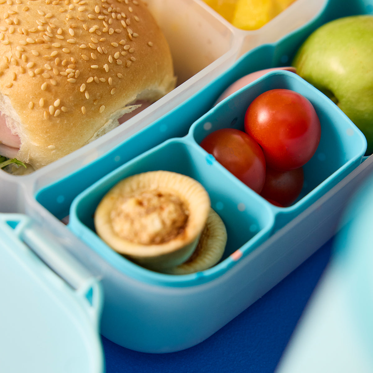 b.box Silicone Bento Tray Lunchbox - Confetti