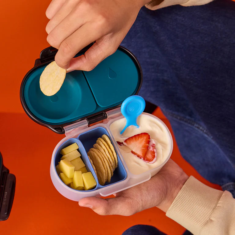 b.box Silicone Bento Buddy Snackbox  - Ocean