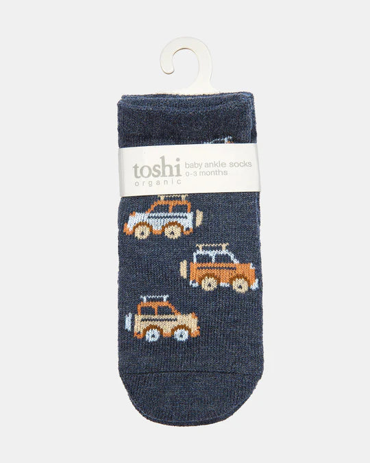Toshi Organic Ankle Socks - High Country