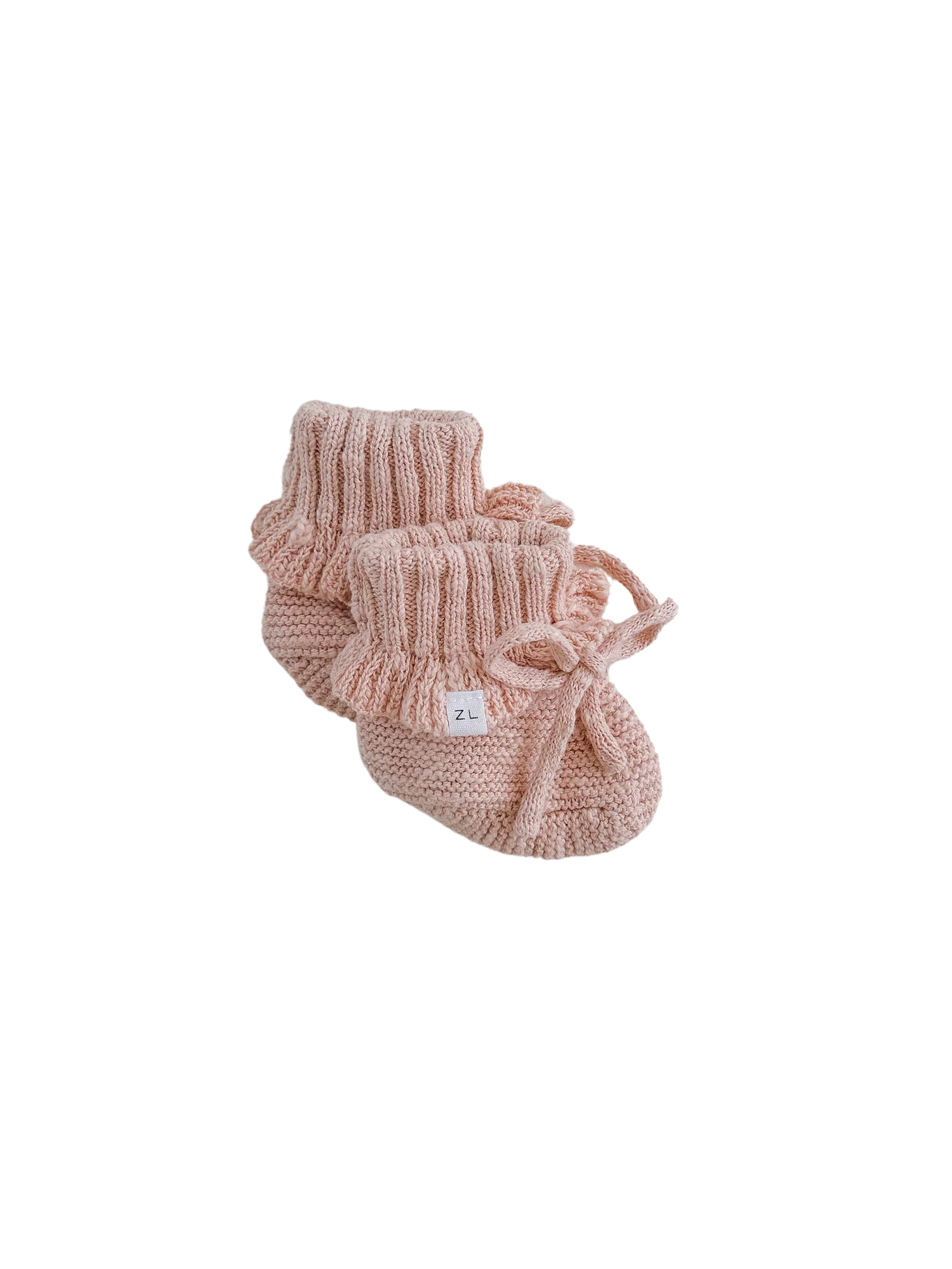 Ziggy Lou Frill Bootie - Rose
