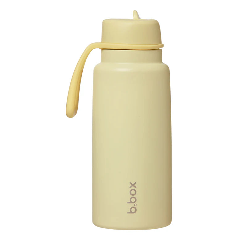b.box Insulated Flip Top Bottle 1L - Lemon Twist