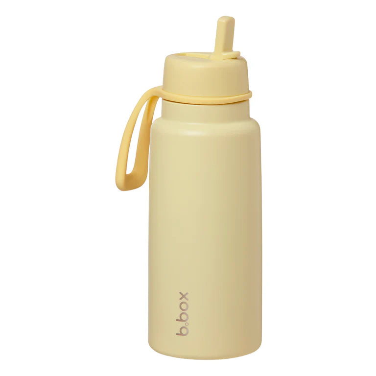 b.box Insulated Flip Top Bottle 1L - Lemon Twist