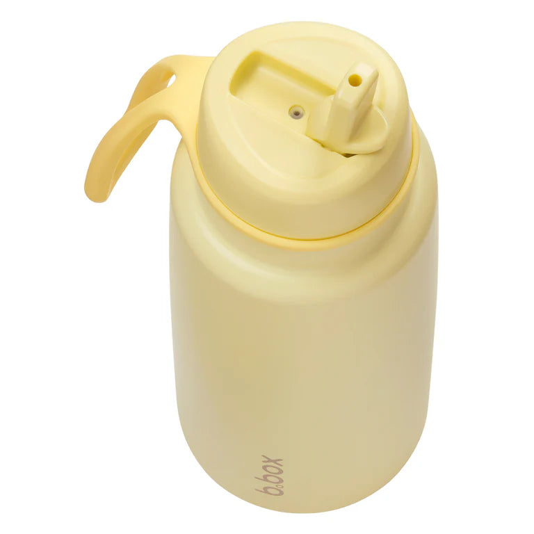 b.box Insulated Flip Top Bottle 1L - Lemon Twist