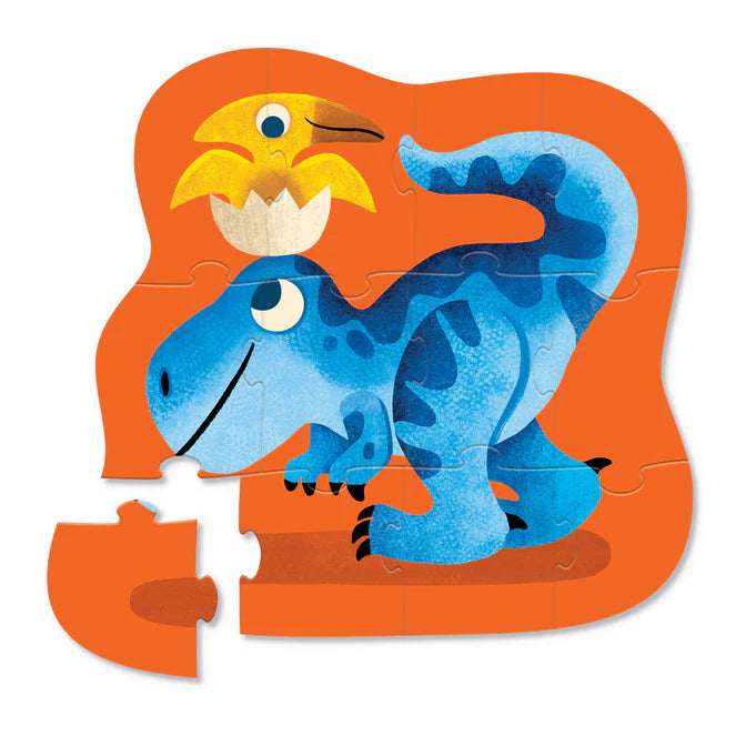 Crocodile Creek 12pc Mini Puzzle - Dino Friends