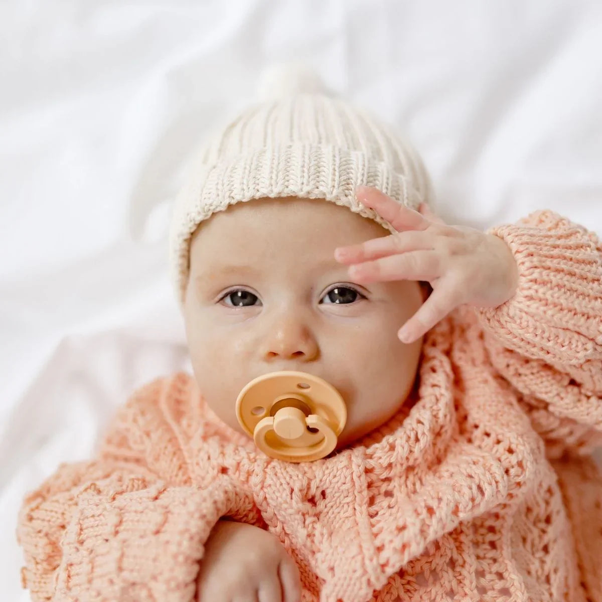 Di Lusso Living Jasper Beanie - Ivory
