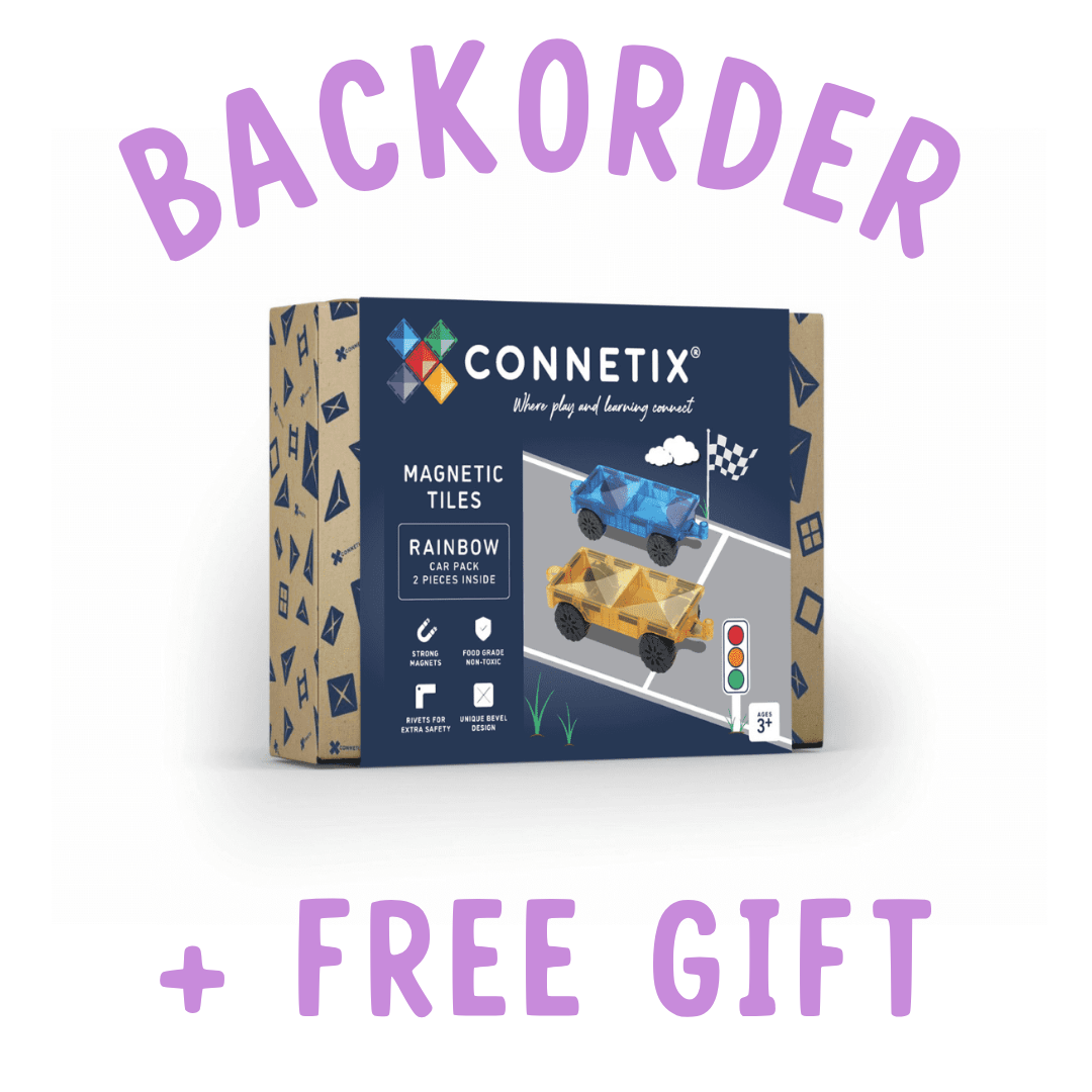 BACKORDER: Connetix Car Pack - 2 Piece