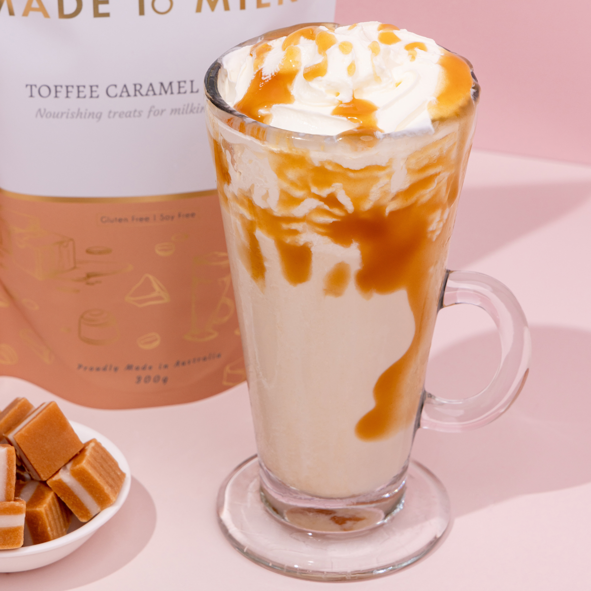Made To Milk Toffee Caramel Latte Lactation Drink 300g