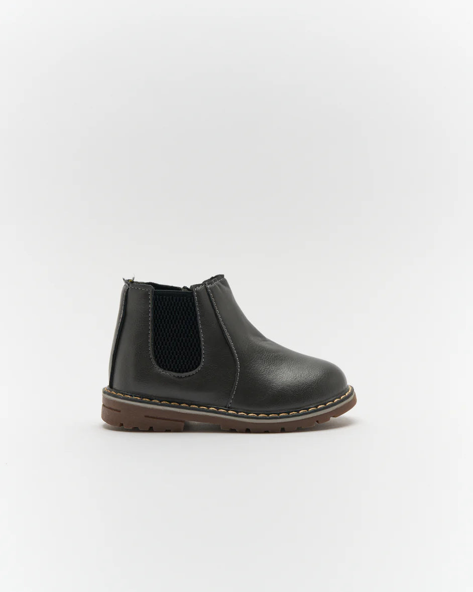 Walnut Fenix Boot - Charcoal