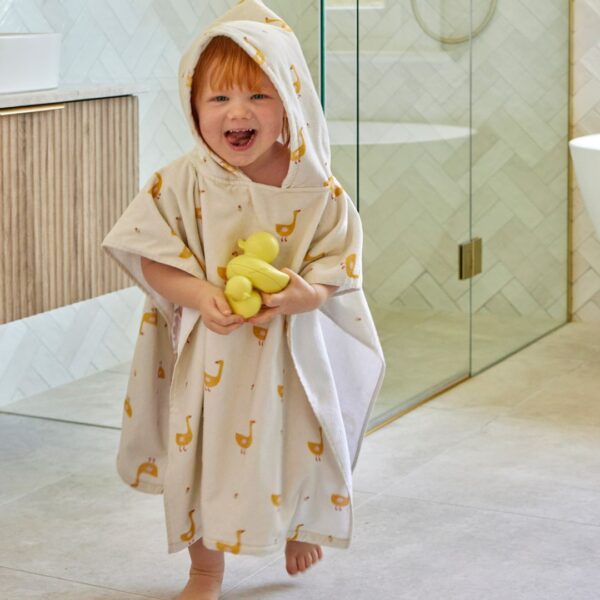 Jiggle + Giggle Hooded Poncho - Sunny Days