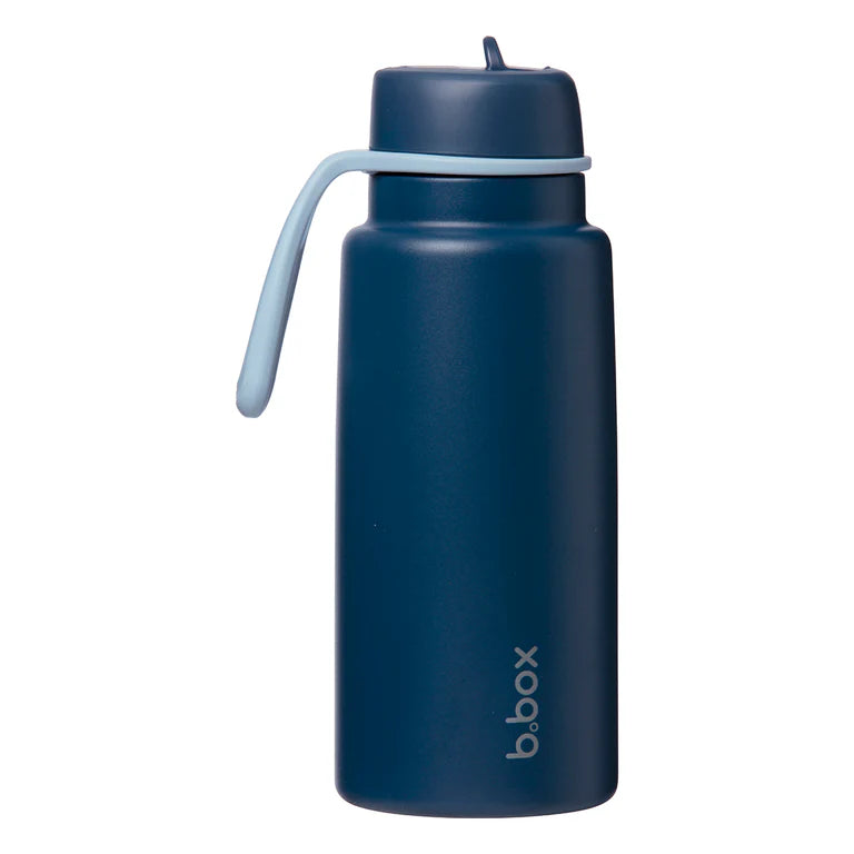 b.box Insulated Flip Top Bottle 1L - Midnight