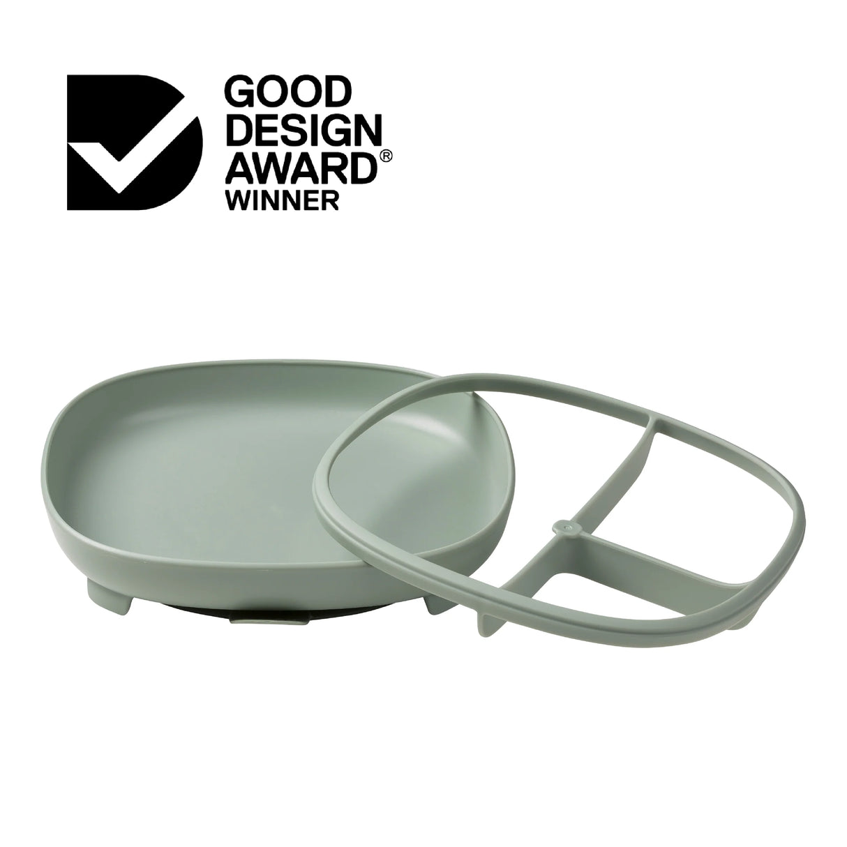 b.box 2 in 1 Suction Plate - Sage