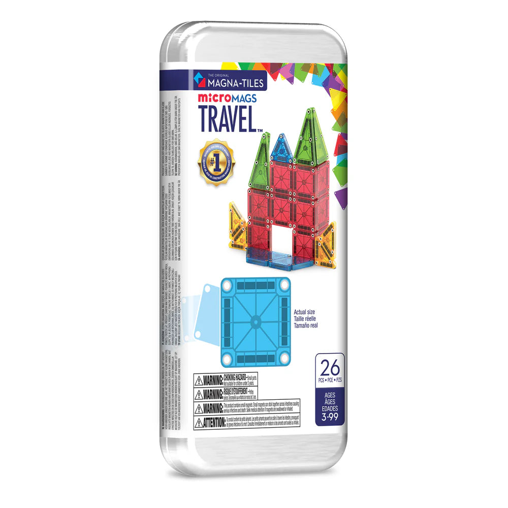 Magna-tiles microMAGS Travel- 26 Piece Set