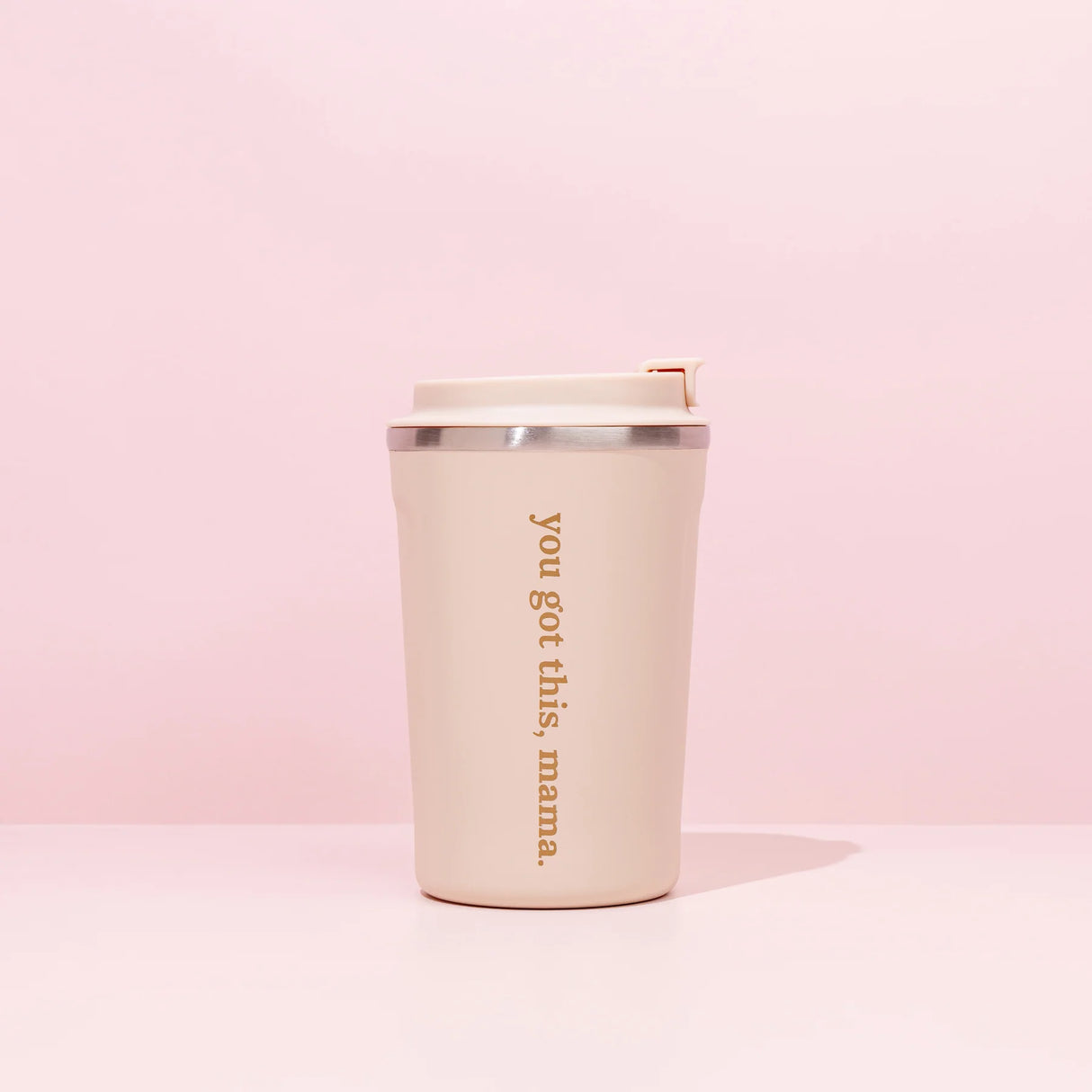 Made To Milk 'You Got This, Mama' Keep Cup - Beige