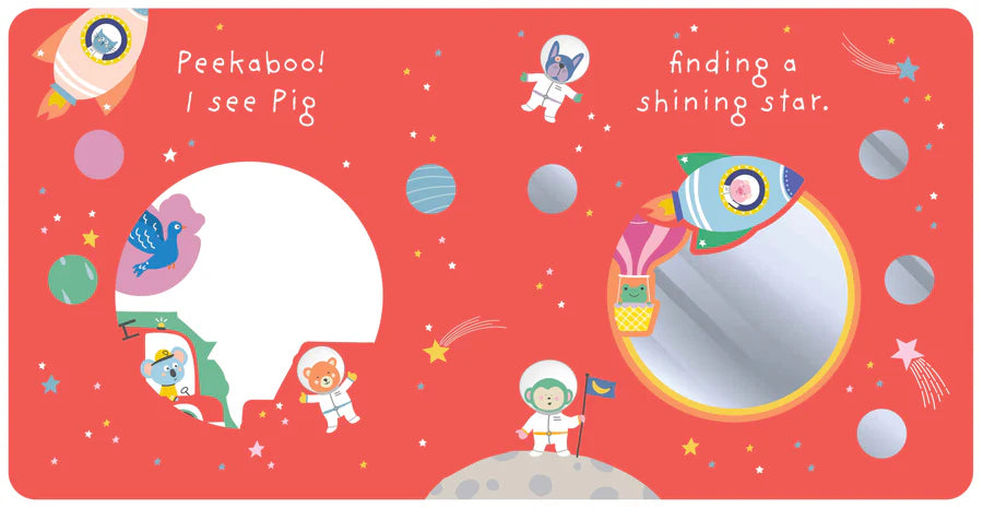 Graduating Mirror Board Book - Peek-a-Boo! I See You