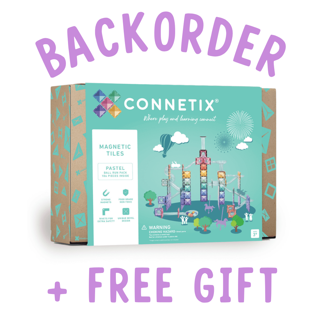 BACKORDER: Connetix Pastel Ball Run 106 Piece