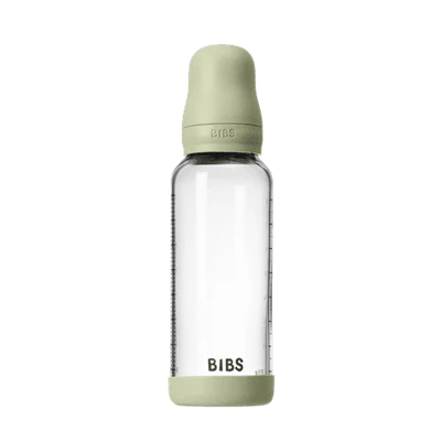 BIBs Glass Baby Bottle - 240ml - Sage