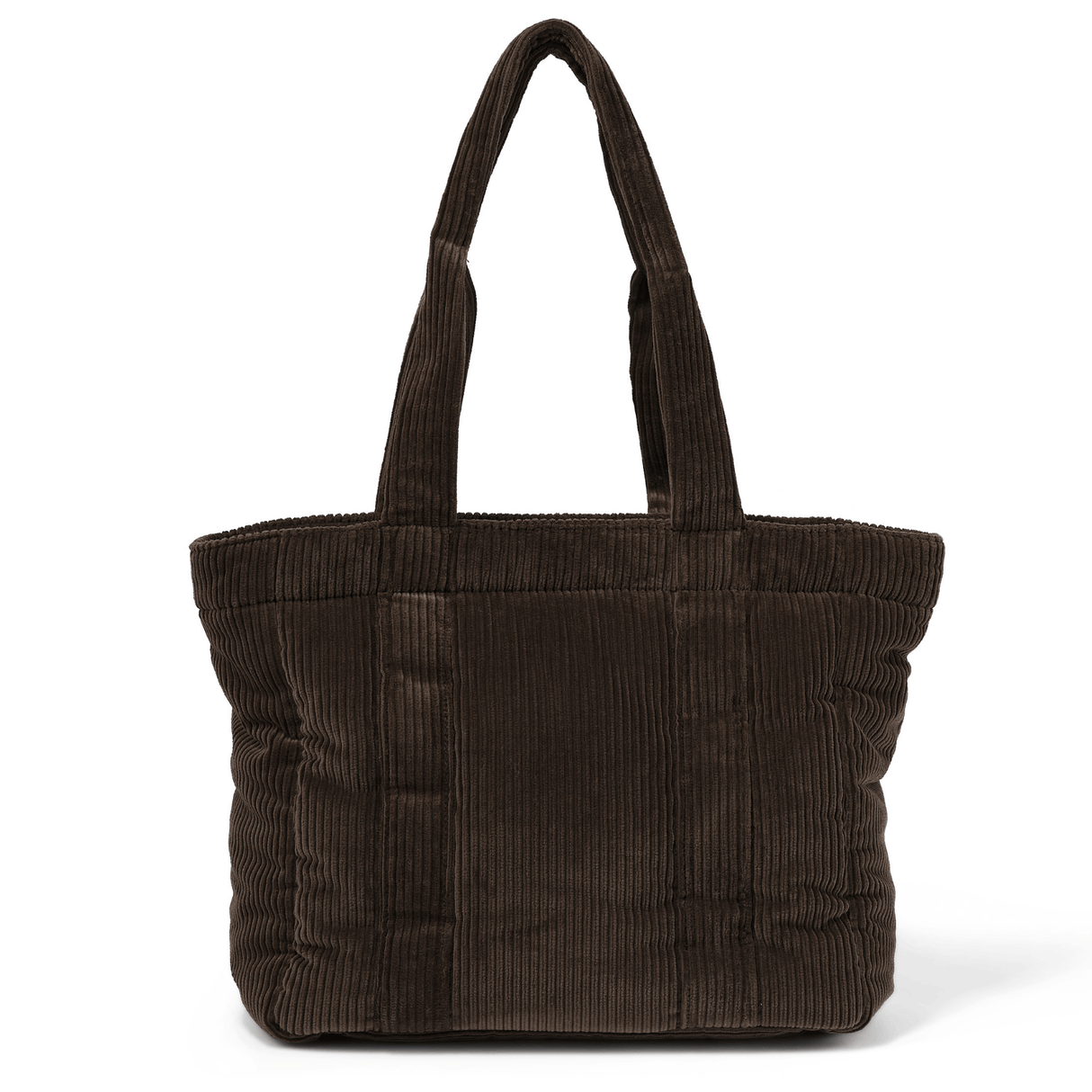 OiOi Everyday Tote - Chocolate Brown Corduroy