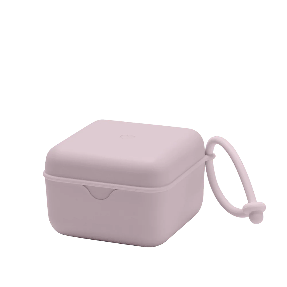 BIBS Pacifier Box - Dusty Lilac