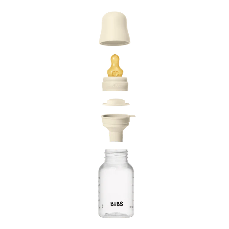 BIBs Plastic Bottle - 150ml - Ivory
