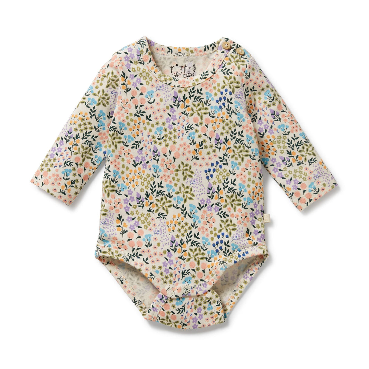 Wilson + Frenchy Organic Bodysuit - Tiny Bloom