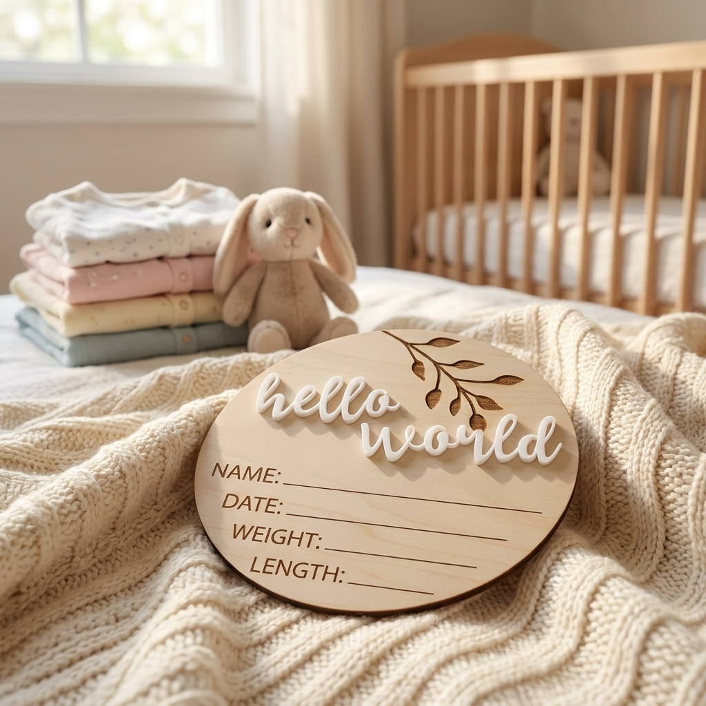 Timber Tinkers Hello World Classic - Sage
