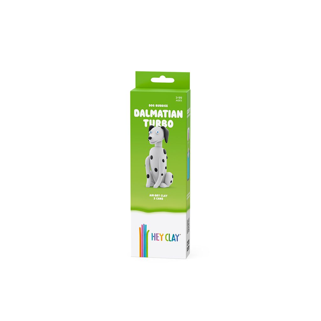 Hey Clay Animals - Dalmatian Dog