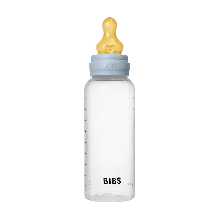 BIBs Plastic Bottle - 270ml - Baby Blue