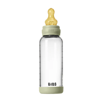 BIBs Glass Baby Bottle - 240ml - Sage