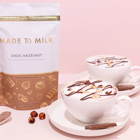 Made to Milk Choc Hazelnut Lactation Drink Mix 300g