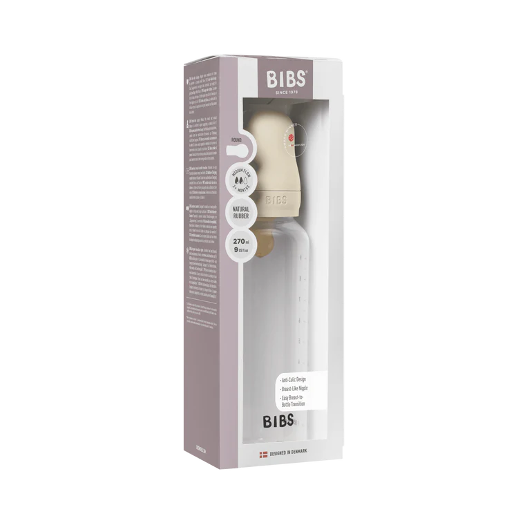 BIBs Plastic Bottle - 270ml - Ivory