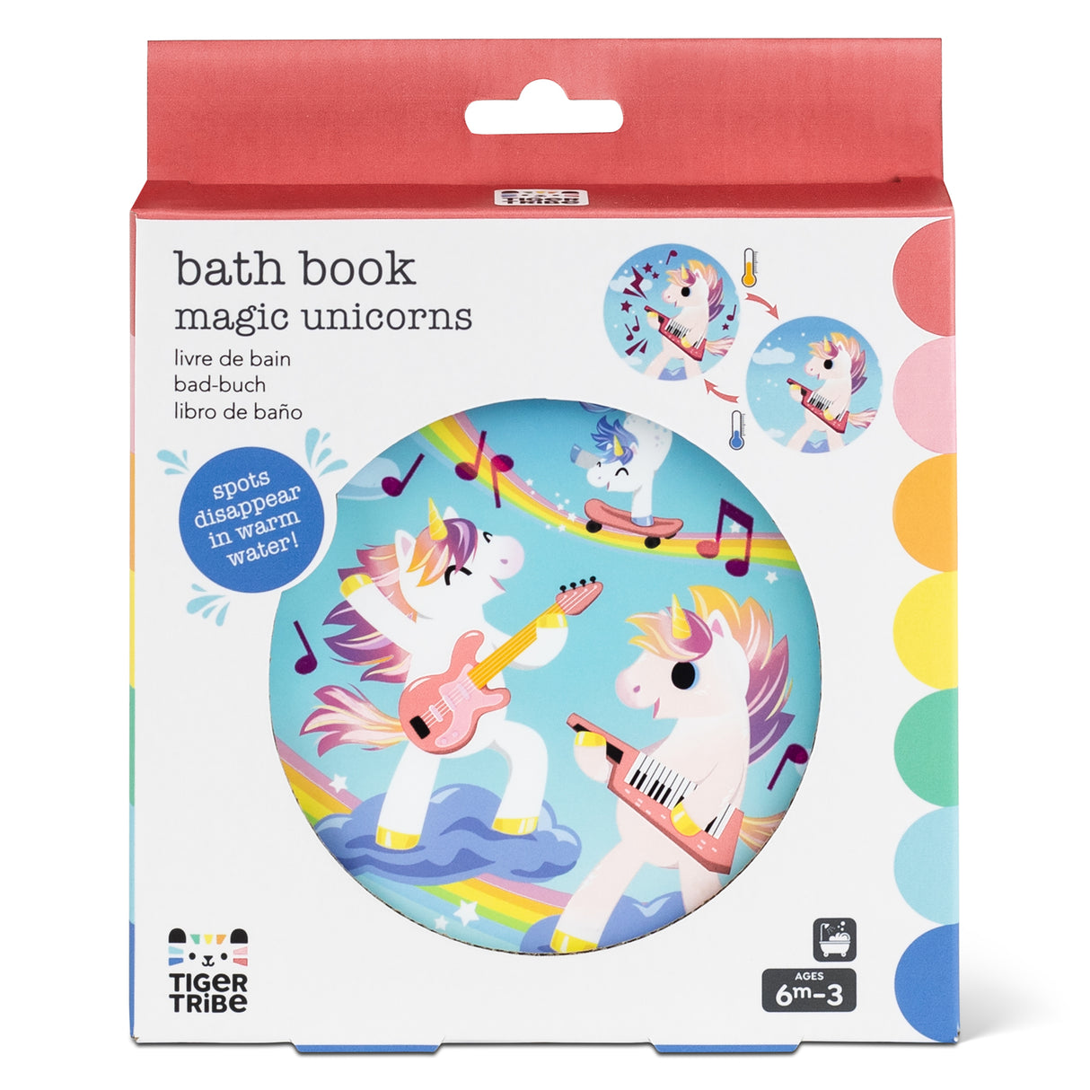 Tiger Tribe Magic Bath Book - Magic Unicorns
