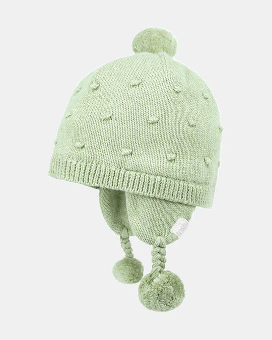 Toshi Beanie Earmuff Popcorn - Matcha
