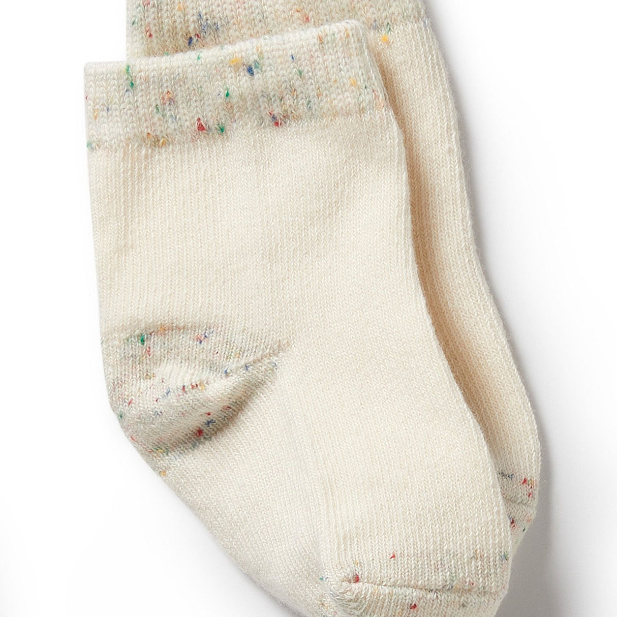Wilson + Frenchy Organic Baby Sock 3 Pack - Cream