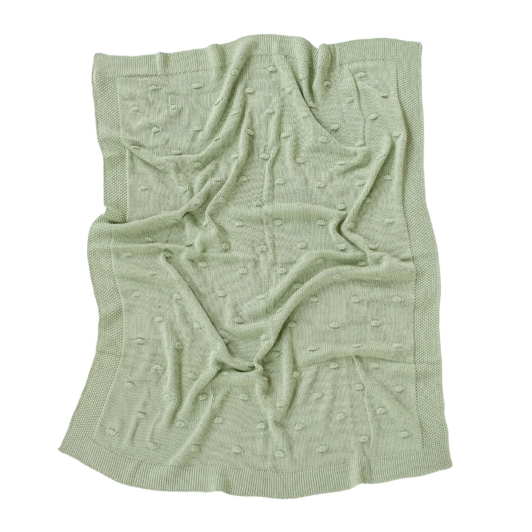Di Lusso Living Marshmallow Blanket - Mint
