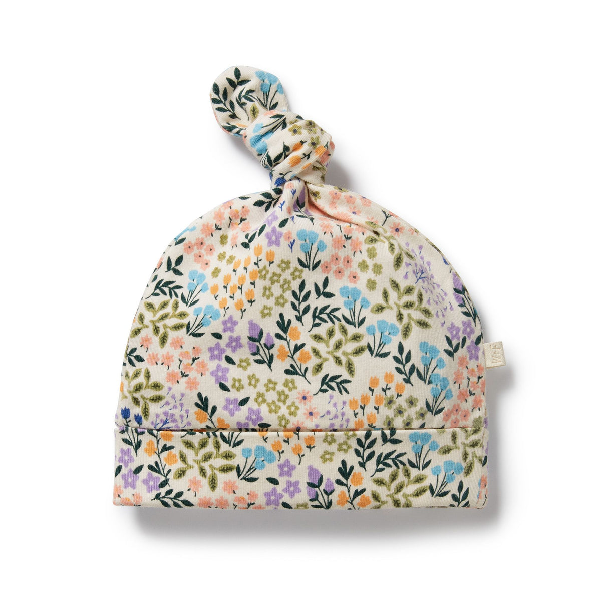 Wilson + Frenchy Organic Knot Hat - Tiny Bloom