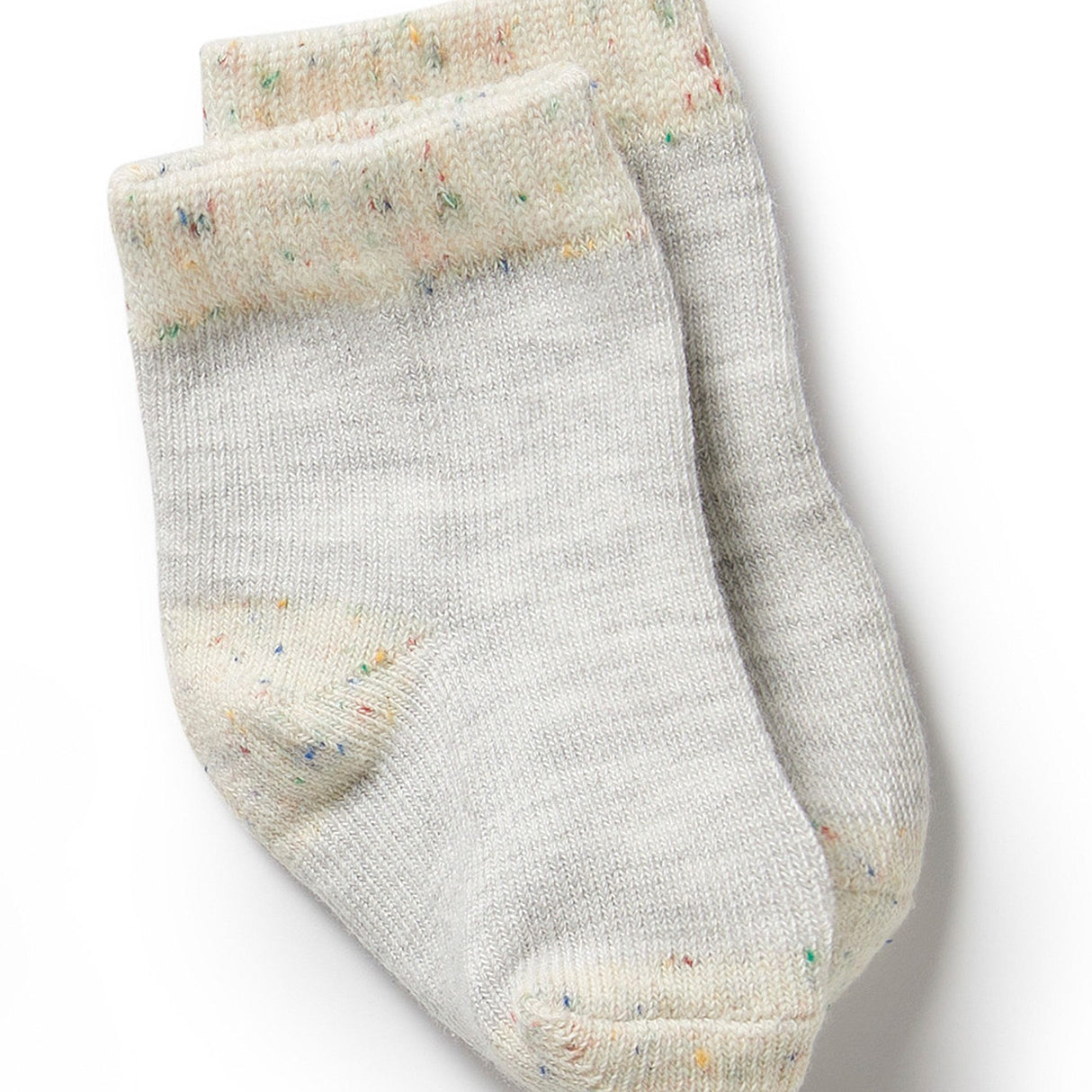 Wilson + Frenchy Organic Baby Sock 3 Pack - Cream