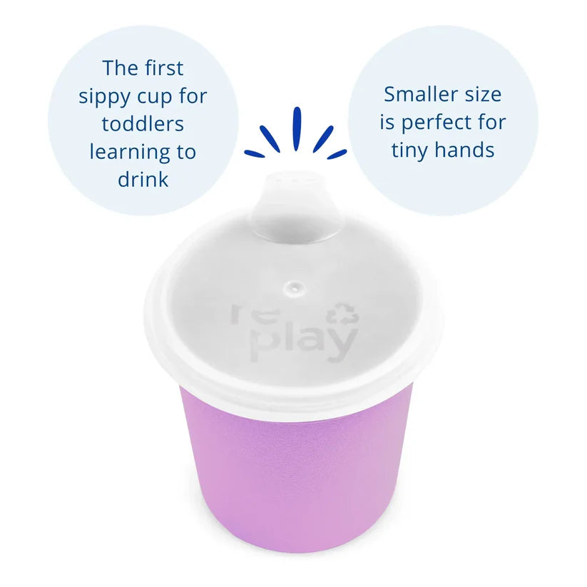 Re-Play Tiny Tumbler with Lid - Purple