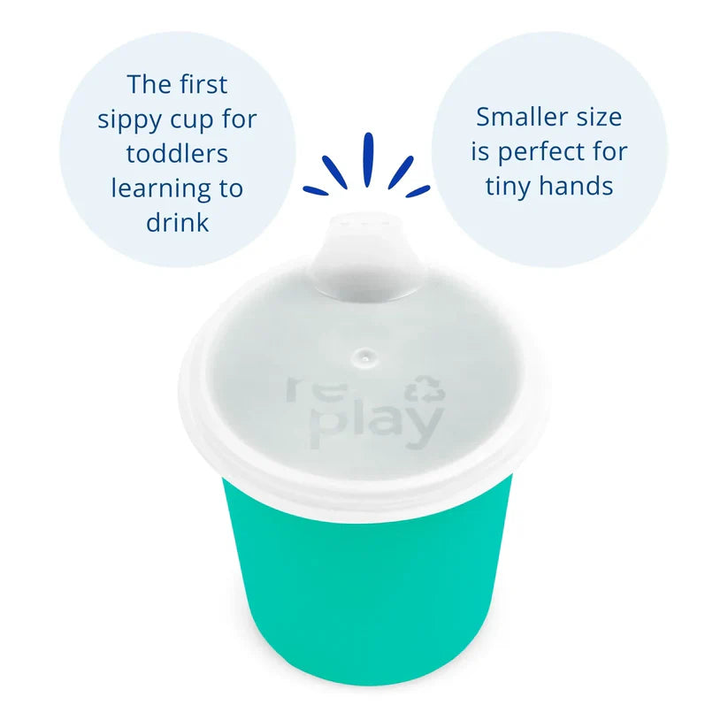 Re-Play Tiny Tumbler with Lid - Aqua