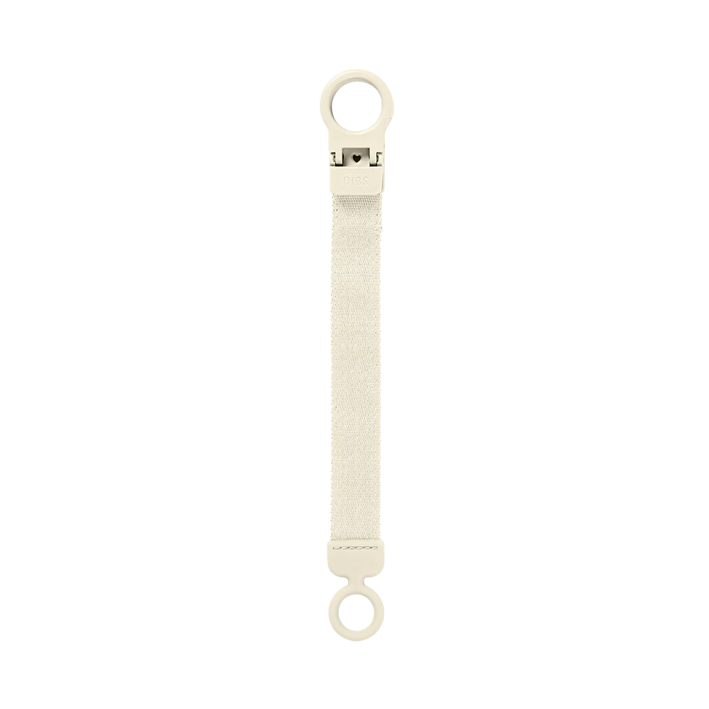 BIBs Pacifier Clip Loop - Ivory