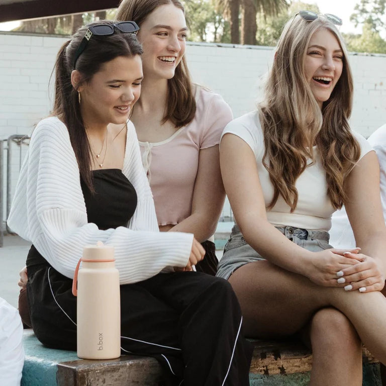 b.box Insulated Flip Top Bottle 1L - Melon Mist