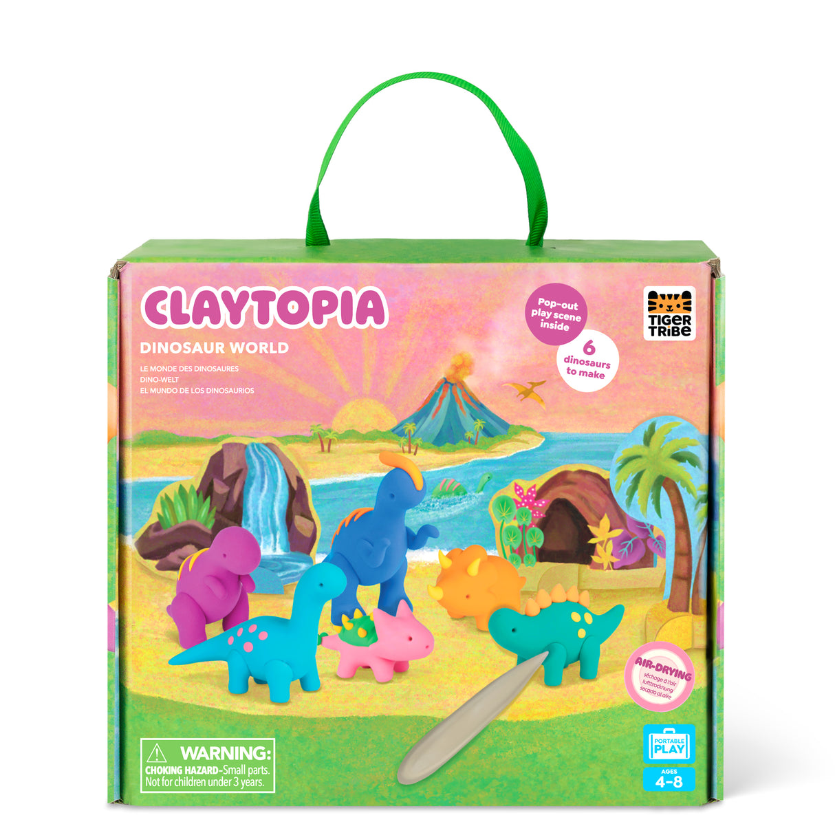 Tiger Tribe Claytopia - Dinosaur World