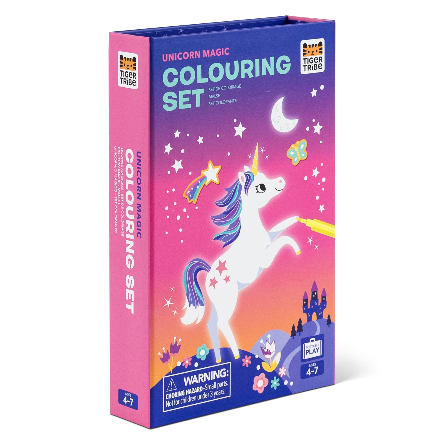 Tiger Tribe Colouring Set - Unicorn Magic