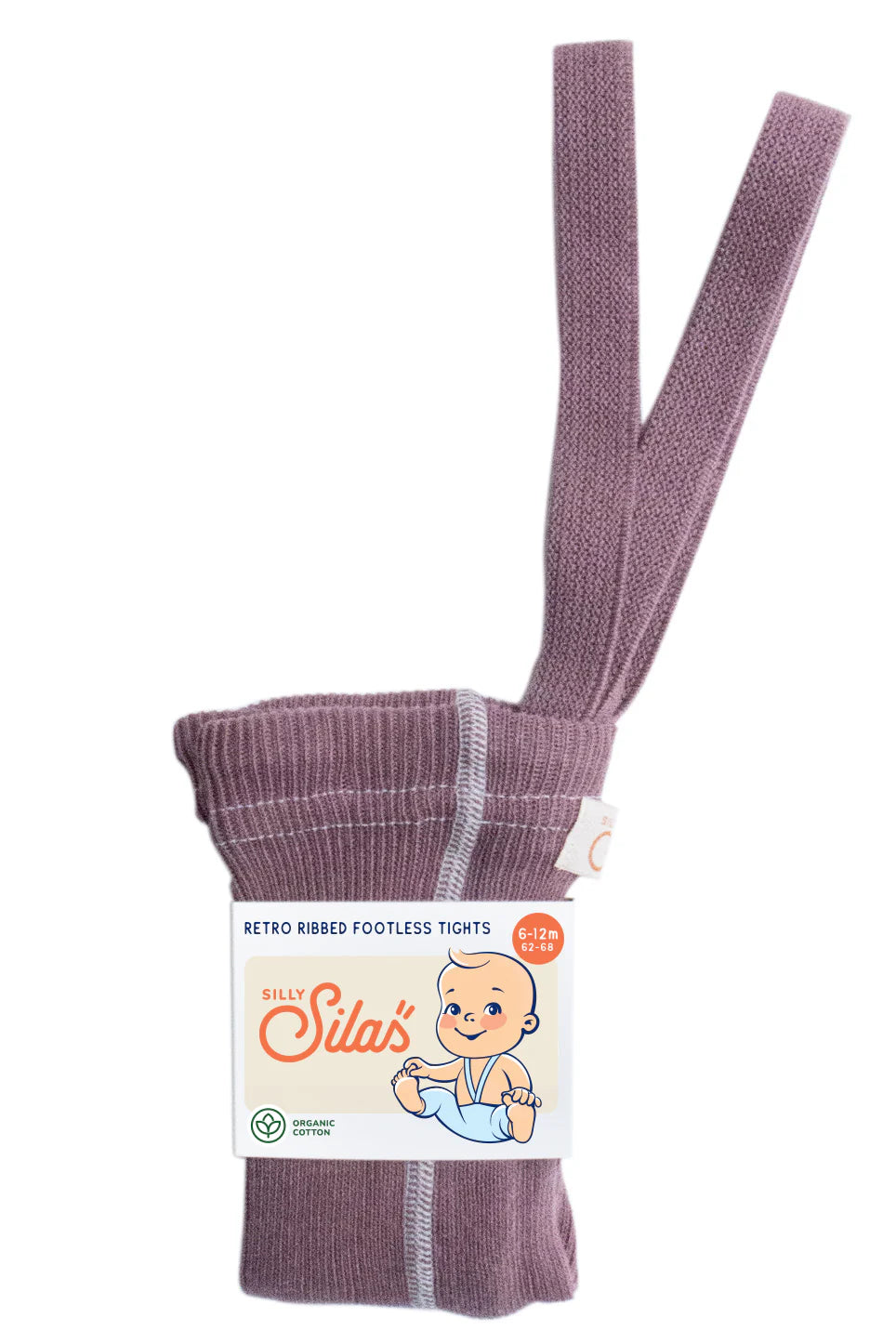 Silly Silas Footless Tights - Acai Smoothie